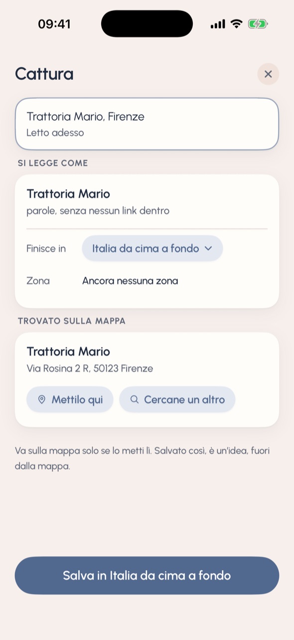 Cattura: Trattoria Mario, Firenze, incollato e trovato sulla mappa in Via Rosina 2 R, con Salva in Italia da cima a fondo.
